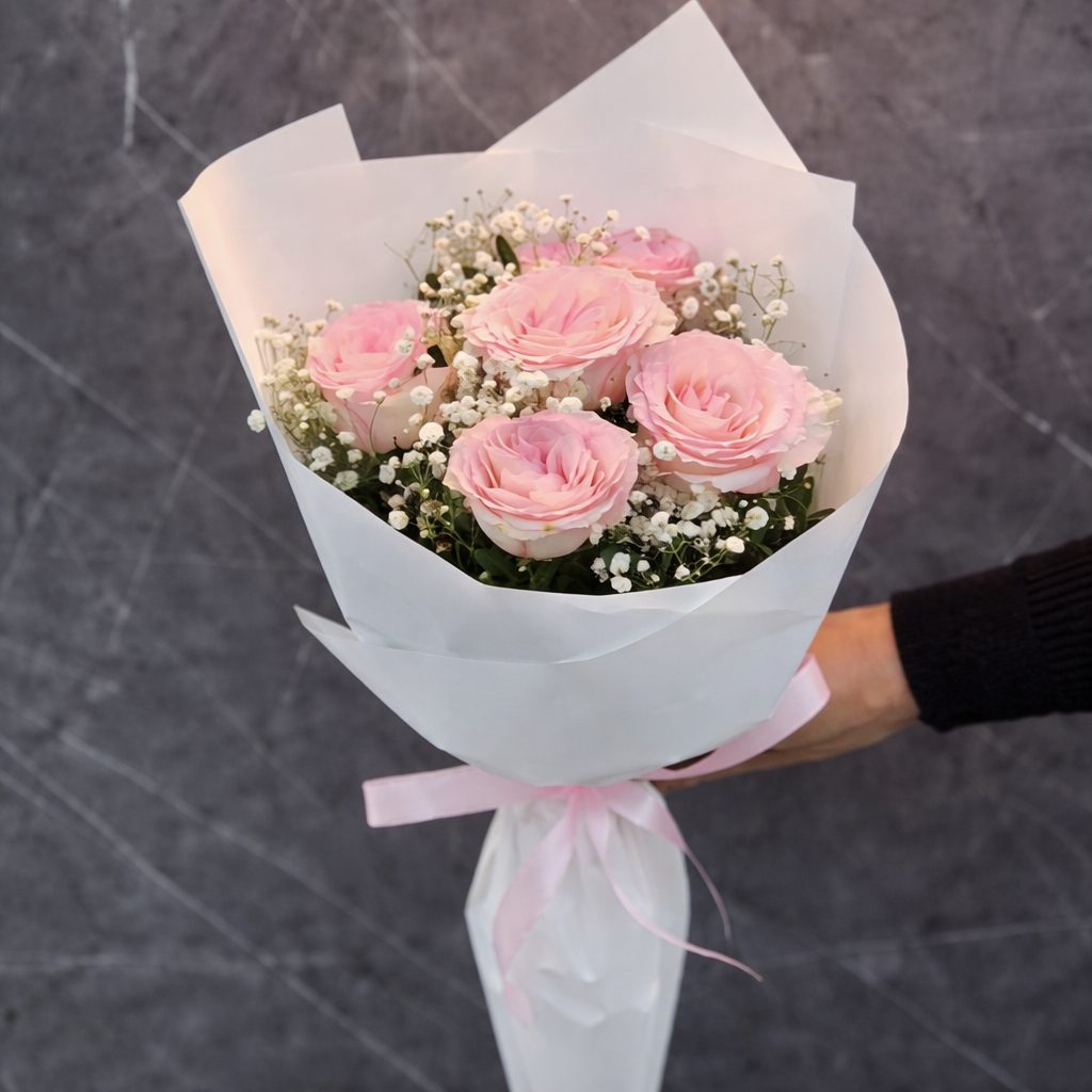 Blush Grace Rose Bouquet