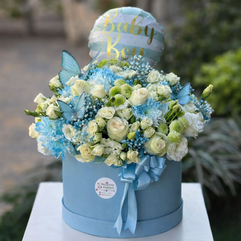 صندوق زهور "بهجة الطفل"