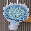 Blue Serenity Rose Bouquet