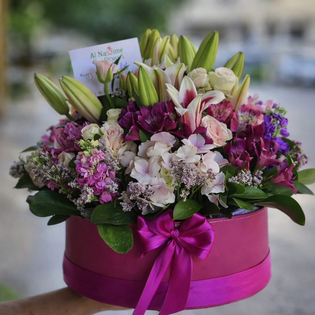 صندوق زهور حديقة ماجنتا