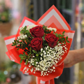 Classic Red Rose Mini Bouquet