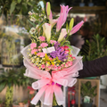 Pink Lily Celebration Bouquet