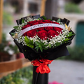 Classic Red Rose Elegance Bouquet